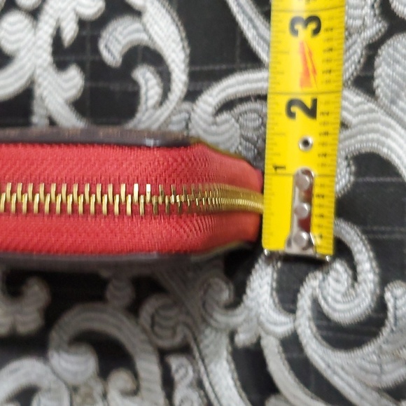 Michael Kors Flame Monogram Jet Set Continental Wallet Wristlet - Picture 3 of 8